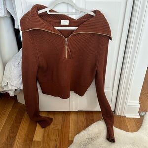 Varley Mentone Knit in Tortoise Shell - Size S